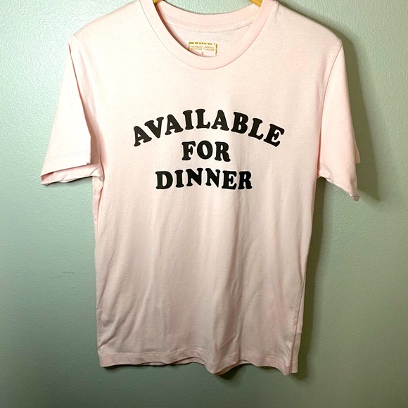 Available for Dinner Graphic Tee - Picture 1 of 2